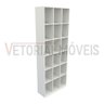 Armário Colmeia M11 100%mdf Organizador Estante Prateleira - Branco - 2