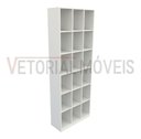 Ver imagem 2 de Armário Colmeia M11 100%mdf Organizador Estante Prateleira - Branco