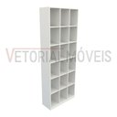 Ver imagem 2 de Armário Colmeia M11 100%mdf Organizador Estante Prateleira - Branco