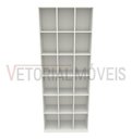 Ver imagem 4 de Armário Colmeia M11 100%mdf Organizador Estante Prateleira - Branco