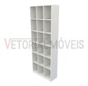Ver imagem 3 de Armário Colmeia M11 100%mdf Organizador Estante Prateleira - Branco
