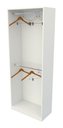 Ver imagem 2 de Armário Arara Dupla M11 100% Mdf (closet Lojas Cabideiro) - Branco