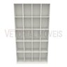 Armário Colmeia M7 100%mdf Organizador, Estante, Prateleira - Branco - 4