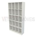 Ver imagem 3 de Armário Colmeia M7 100%mdf Organizador, Estante, Prateleira - Branco