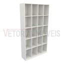 Ver imagem 5 de Armário Colmeia M7 100%mdf Organizador, Estante, Prateleira - Branco