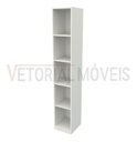 Ver imagem 5 de Armário Colmeia Eloisa M6 100% Mdf (closet Lojas Expositor) - Branco