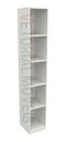 Ver imagem 2 de Armário Colmeia Eloisa M6 100% Mdf (closet Lojas Expositor) - Branco