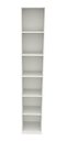 Ver imagem 2 de Armário Colmeia Eloisa M9 100% Mdf Closet Lojas Expositor - Branco
