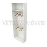 Armário Arara Dupla M8 100% Mdf (closet Lojas Organizador) - Branco - 3