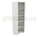 Ver imagem 4 de Armário Prateleira De Canto M3 100% Mdf (closet / Expositor) - Branco