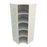 Armário Prateleira De Canto M10 100% Mdf (closet Expositor) - Branco - 1
