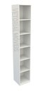 Ver imagem 2 de Armário Colmeia Eloisa M3 100% Mdf (closet Lojas Expositor) - Branco