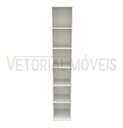 Ver imagem 4 de Armário Colmeia Eloisa M3 100% Mdf (closet Lojas Expositor) - Branco