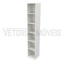 Ver imagem 3 de Armário Colmeia Eloisa M3 100% Mdf (closet Lojas Expositor) - Branco