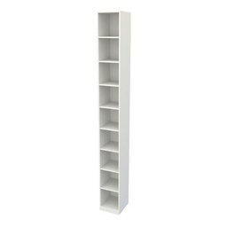 Armário Colmeia Eloisa M7 100% Mdf (closet Lojas Expositor) - Branco - 3