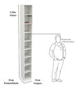 Ver imagem 1 de Armário Colmeia Eloisa M7 100% Mdf (closet Lojas Expositor) - Branco