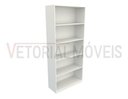 Ver imagem 4 de Guarda Roupa Closet Solteiro  Prateleira Multiuso M10 100% Mdf ( Vitrine / Closet) - Branco