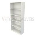 Ver imagem 5 de Guarda Roupa Closet Solteiro  Prateleira Multiuso M10 100% Mdf ( Vitrine / Closet) - Branco