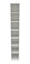 Ver imagem 2 de Armário Colmeia Eloisa M8 100% Mdf (closet Lojas Expositor) - Branco