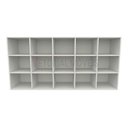 Ver imagem 4 de Armário Colmeia Horizontal M3 100%mdf Estante Prateleira - Branco