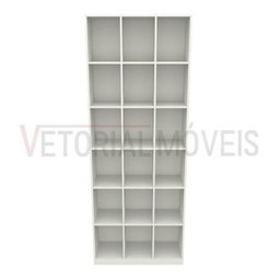 Armário Colmeia M12 100%mdf (organizador Estante Prateleira) - Branco - 4