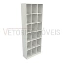 Ver imagem 5 de Armário Colmeia M12 100%mdf (organizador Estante Prateleira) - Branco