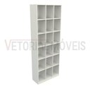 Ver imagem 5 de Armário Colmeia M12 100%mdf (organizador Estante Prateleira) - Branco