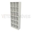 Ver imagem 3 de Armário Colmeia M12 100%mdf (organizador Estante Prateleira) - Branco