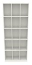 Ver imagem 3 de Armário Colmeia 100%mdf M14 (organizador Estante Prateleira) - Branco