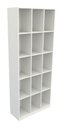 Ver imagem 4 de Armário Colmeia 100%mdf M14 (organizador Estante Prateleira) - Branco