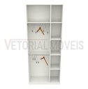 Ver imagem 4 de Armário Cabideiro Juliana M6 100% Mdf (closet / Expositor) - Branco