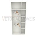Ver imagem 4 de Armário Cabideiro Juliana M6 100% Mdf (closet / Expositor) - Branco