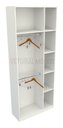 Ver imagem 1 de Armário Cabideiro Juliana M6 100% Mdf (closet / Expositor) - Branco