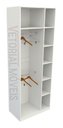 Ver imagem 1 de Armário Cabideiro Juliana M5 100% Mdf (closet / Expositor) - Branco