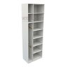 Armário Prateleira Misto Natália M2 100%mdf Colmeia - Branco - 4