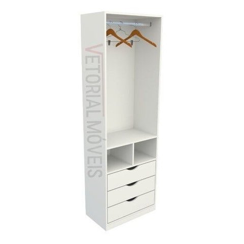 Armário Colmeia Mirela M17 100% Mdf (closet Lojas Expositor) Anúncio com variação - Branco