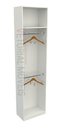 Ver imagem 1 de Armário Colmeia Mirela M22 100% Mdf (closet Lojas Expositor) - Branco