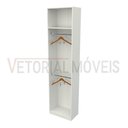 Ver imagem 4 de Armário Colmeia Mirela M22 100% Mdf (closet Lojas Expositor) - Branco