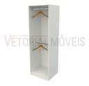 Ver imagem 4 de Armário Colmeia Mirela M21 100% Mdf (closet Lojas Expositor) - Branco