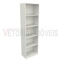Ver imagem 5 de Armário Prateleira Mirela M24 100% Mdf (roupas, Brinquedos) - Branco