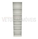 Ver imagem 4 de Armário Prateleira Mirela M25 100% Mdf (roupas, Brinquedos) - Branco