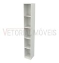Ver imagem 4 de Armário Colmeia Eloisa M15 100% Mdf (closet Lojas Expositor) - Branco
