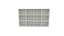 Ver imagem 6 de Armário Colmeia Horizontal M2 100%mdf Estante Prateleira