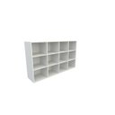 Ver imagem 1 de Armário Colmeia Horizontal M2 100%mdf Estante Prateleira