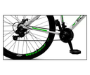 Ver imagem 3 de Bicicleta Mountain Bike Velox Aro 29 Freio Disco 21v Ello Cor:branco/verde