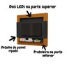 Painel Tv Sala Ripado com Led Riviera Tv até 75 Polegadas - 4