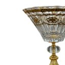 Ver imagem 5 de Centro de Mesa Decorativo em Cristal e Dourado a: 30cm D: 26cm