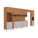 Ver imagem 1 de Cozinha Completa 9 Peças Divina CZ620 Cinamomo/Off White MGM