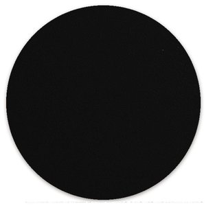 Tampo Redondo 50cm para Mesa Mdf 15mm Preto