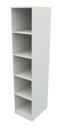 Ver imagem 2 de Armário Colmeia Eloisa M4 100% Mdf (closet Lojas Expositor) - Branco